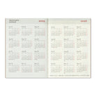 TRAVELERS Notebook 2025 Passport Size Second Half Weekly