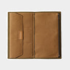 TRAVELERS FACTORY Regular Size Cotton Zipper Case Brown