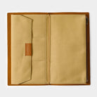 TRAVELERS FACTORY Regular Size Cotton Zipper Case Beige