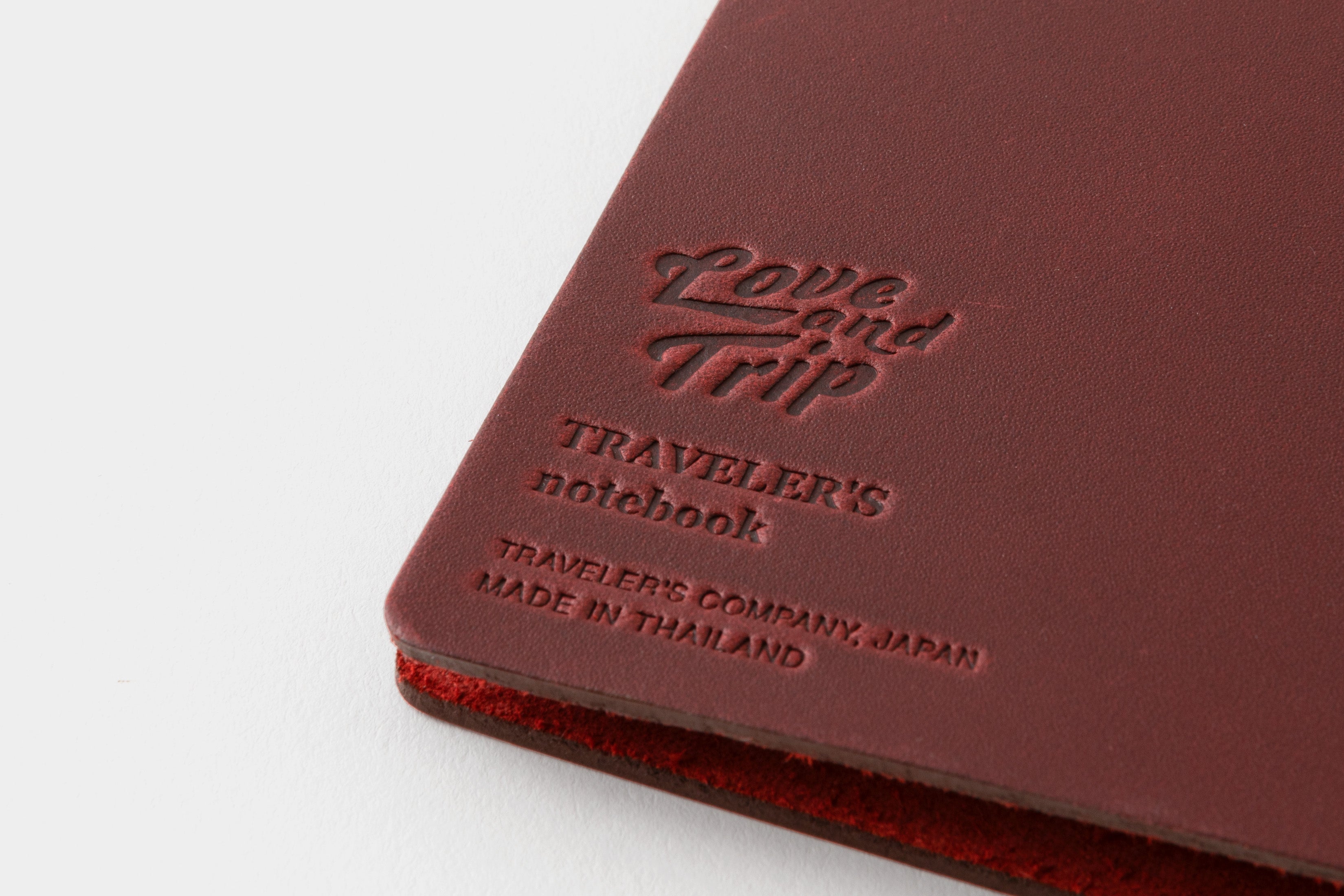 TRAVELERS Notebook Love And Trip Red [PRE-ORDER]