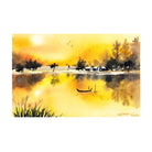 SHIREEN LEE Sunset In Somewhere Postcard