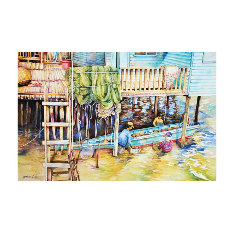 SHIREEN LEE Earn A Living #2 Postcard