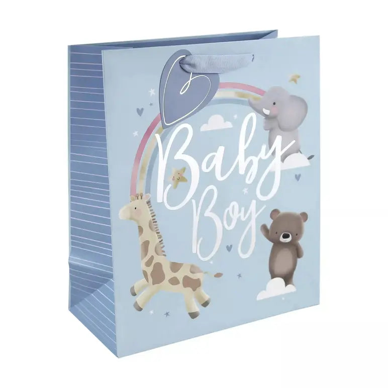 CLAIREFONTAINE Gift Bag Large 26.5x14x33cm Baby Boy