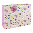 CLAIREFONTAINE Gift Bag Shopping 37.3x11.8x27.5cm Heros de mon enfance Girls