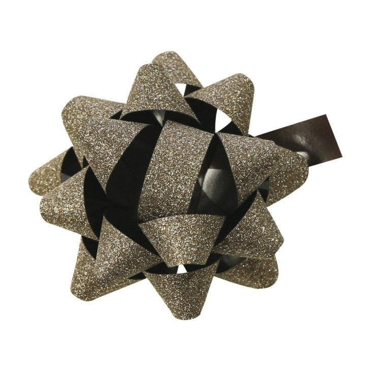 CLAIREFONTAINE Mini Bow Ribbons Shiny Glitter 50s