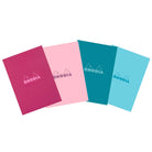 RHODIA Colors Head Stapled Pad No.12 8.5x12cm 5x5 Sq Assorted (Random)