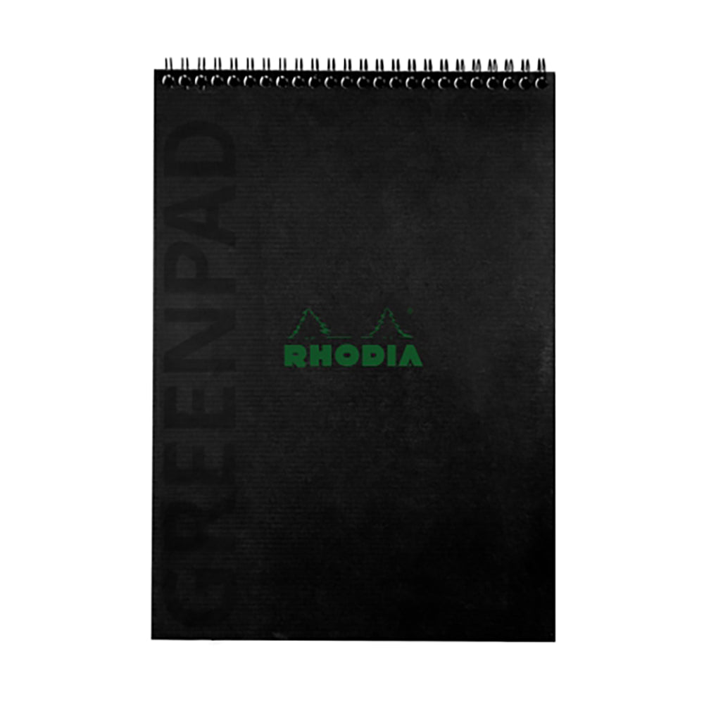 RHODIA Greenactive Greenpad Wirebound A4+ / Lined+Margin