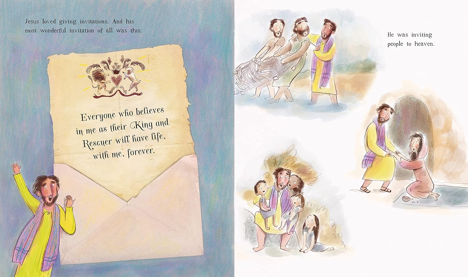 The Awesome Super Fantastic Forever Party Storybook: A True Story about Heaven, Jesus