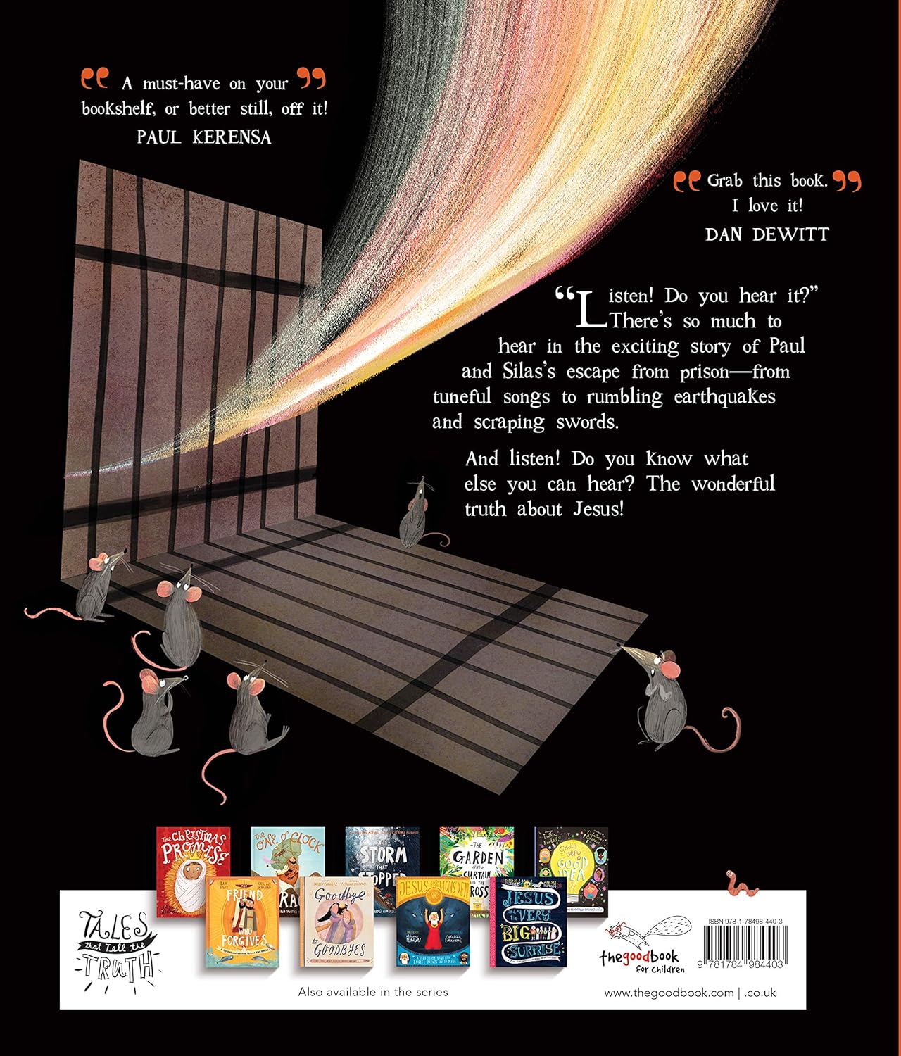The Prisoners, the Earthquake, and the Midnight Song Storybook: A True Story About How God