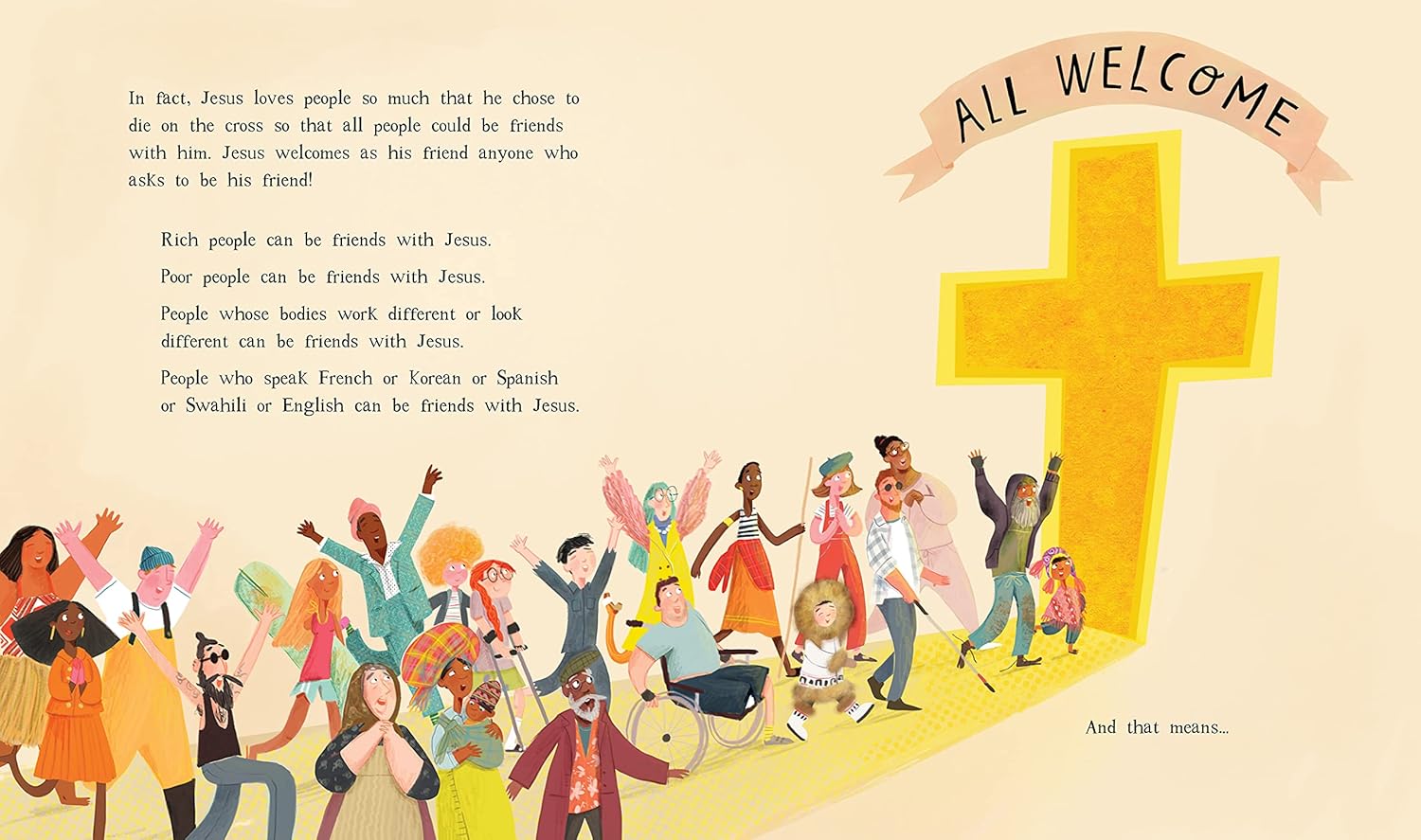 The Big Wide Welcome: A True Story About Jesus, James & a Church That Learned to Love All