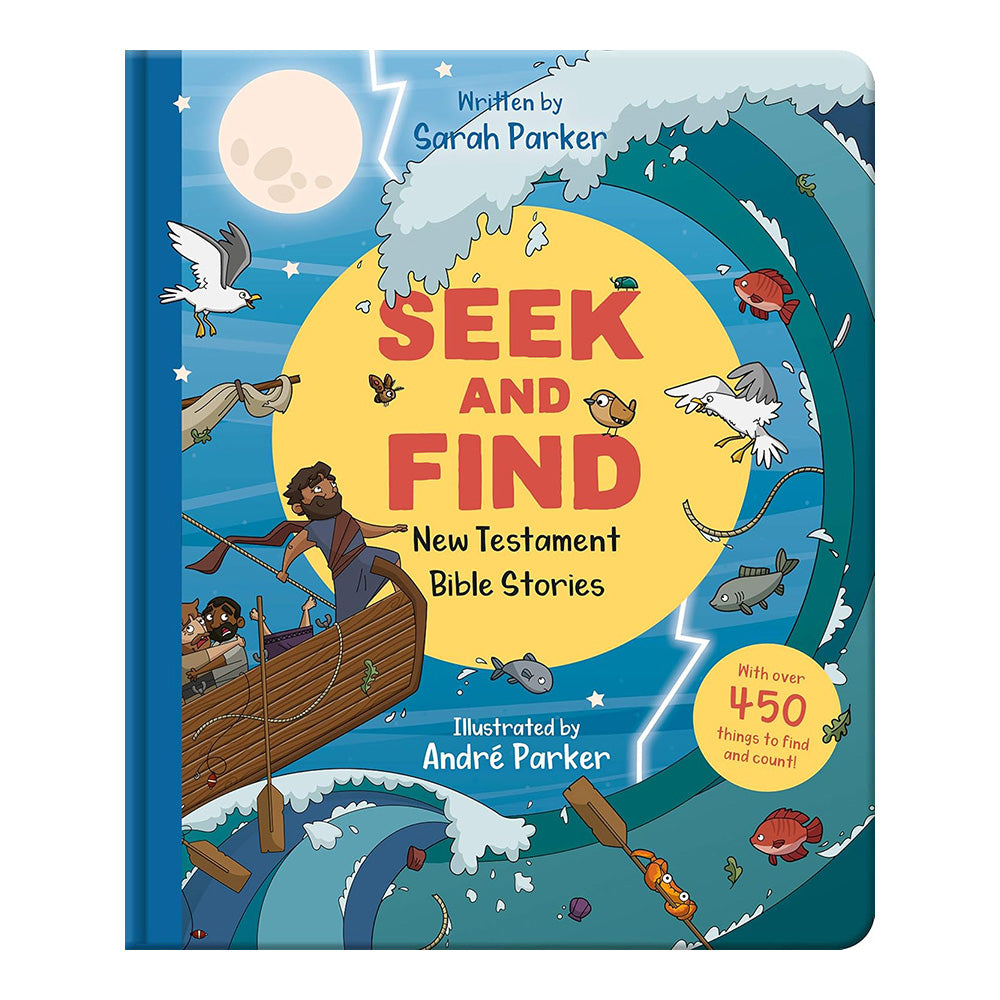 Seek and Find: New Testament Bible Stories (With Over 450 Things to Find and Count!)