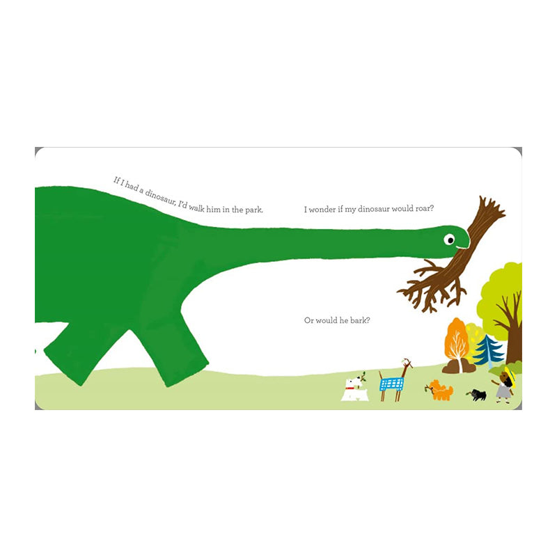 If I had a dinosaur by Gabby Dawnay and Alex Barrow (Board book)