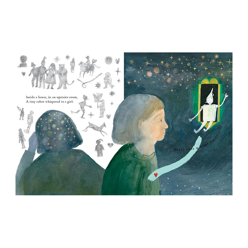 The Girl and the Robot Heart by Neal Hoskins and Monika Vaicenaviciene