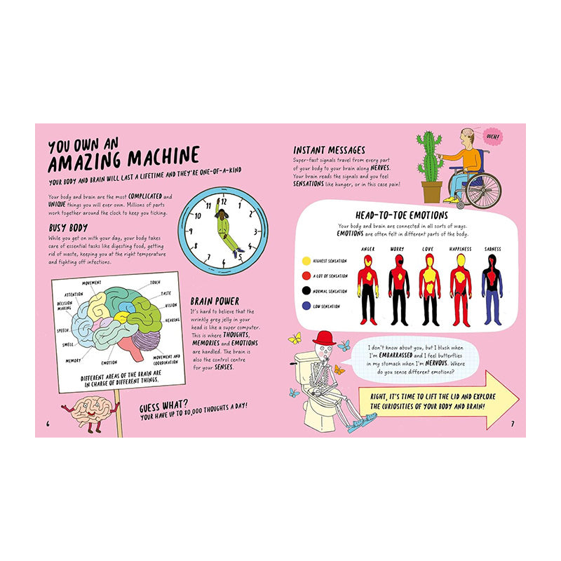 The Brainiac’s Book of the Body and Brain by Rosie Cooper and Harriet Russell