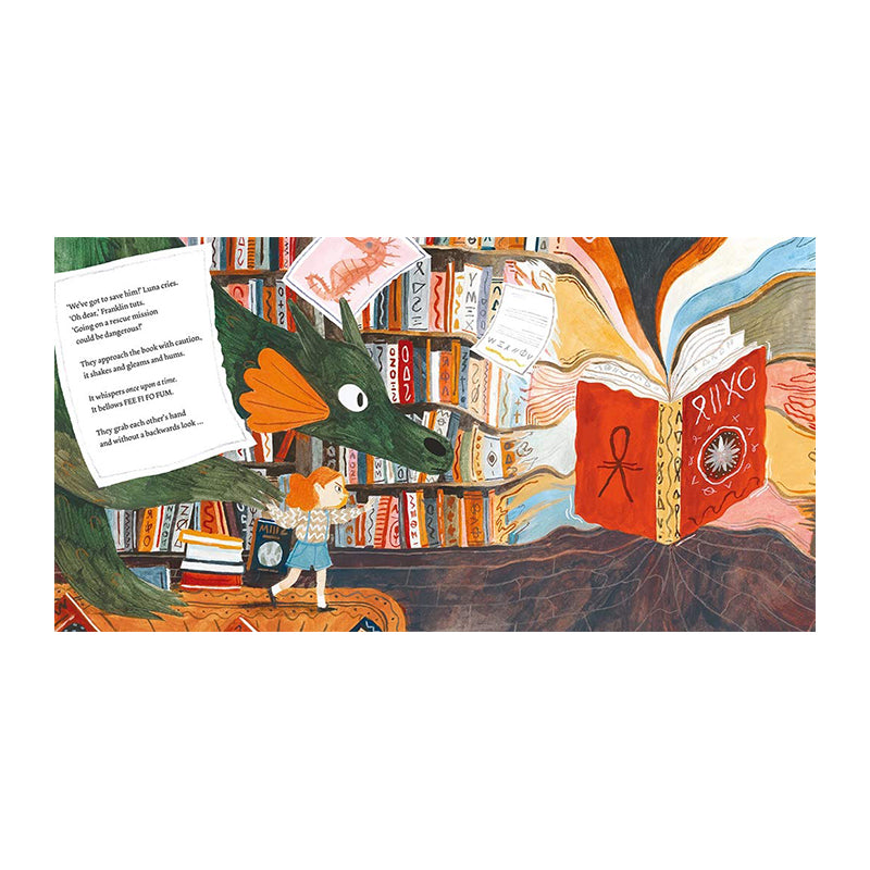 Franklin and Luna and the Book of Fairy Tales by Jen Campbell and Katie Harnett