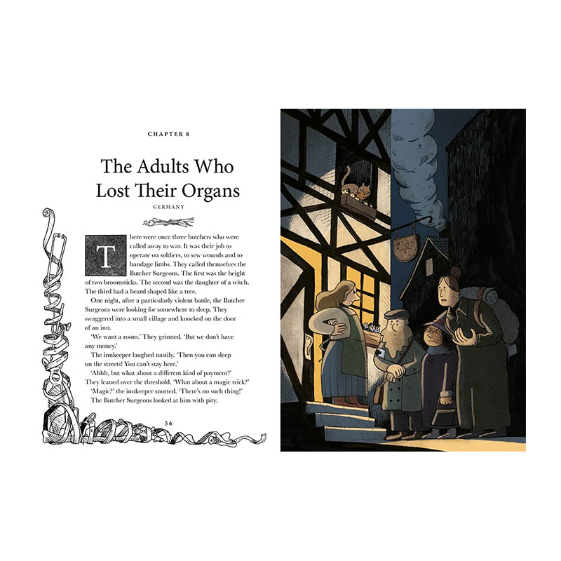 The Sister Who Ate Her Brothers: And Other Gruesome Tales by Jen Campbell and Adam de Souza