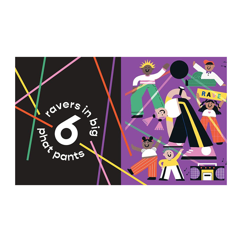 The 90s! For Babies!: A totally rad counting book by Kim Drane