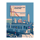 The Great New York Subway Map by Emiliano Ponzi