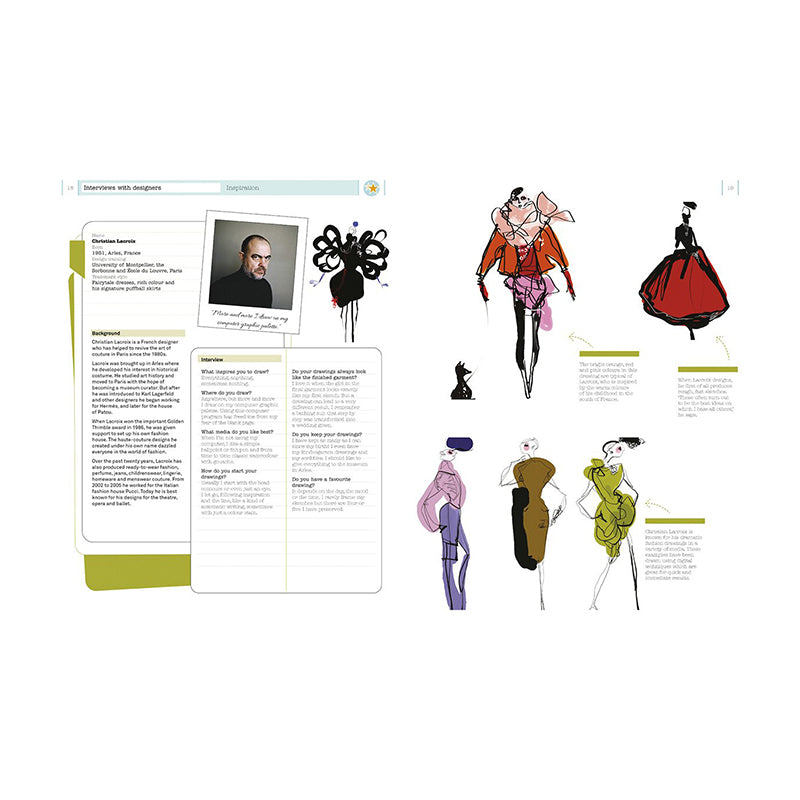 How to Draw Like a Fashion Designer: Inspirational Sketchbooks - Tips from Top Designers by Celia Joicey and Dennis Nothdruft