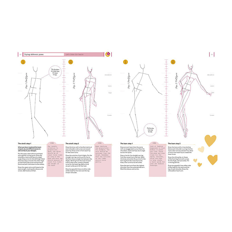 How to Draw Like a Fashion Designer: Inspirational Sketchbooks - Tips from Top Designers by Celia Joicey and Dennis Nothdruft