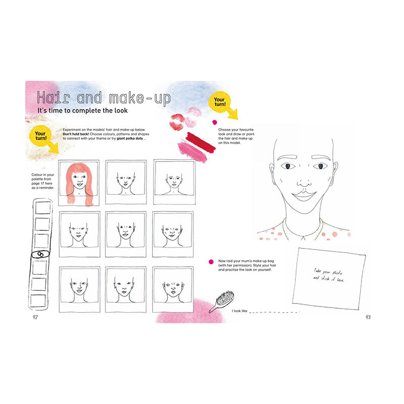 My Fashion Lookbook: Design Your Own Collection by Jacky Bahbout and Cynthia Merhej