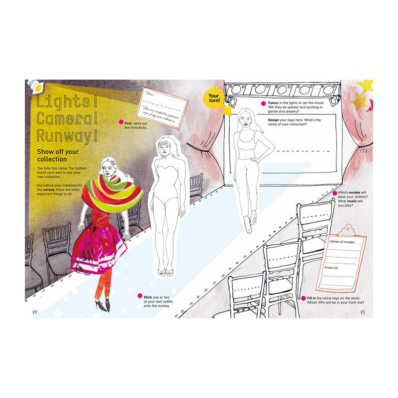 My Fashion Lookbook: Design Your Own Collection by Jacky Bahbout and Cynthia Merhej