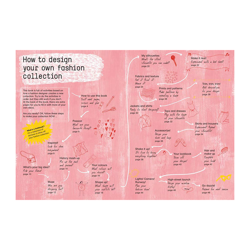 My Fashion Lookbook: Design Your Own Collection by Jacky Bahbout and Cynthia Merhej