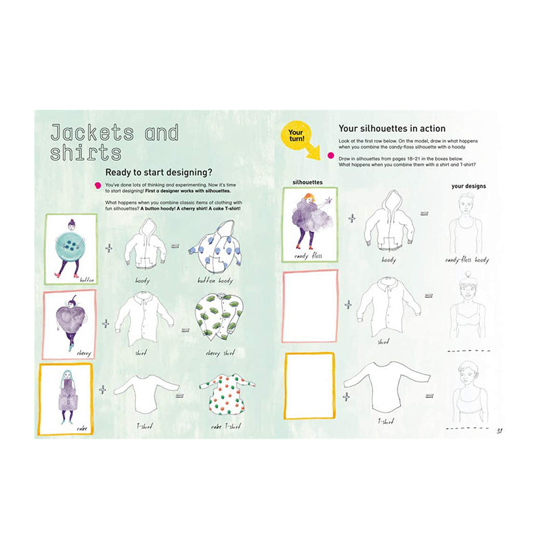 My Fashion Lookbook: Design Your Own Collection by Jacky Bahbout and Cynthia Merhej