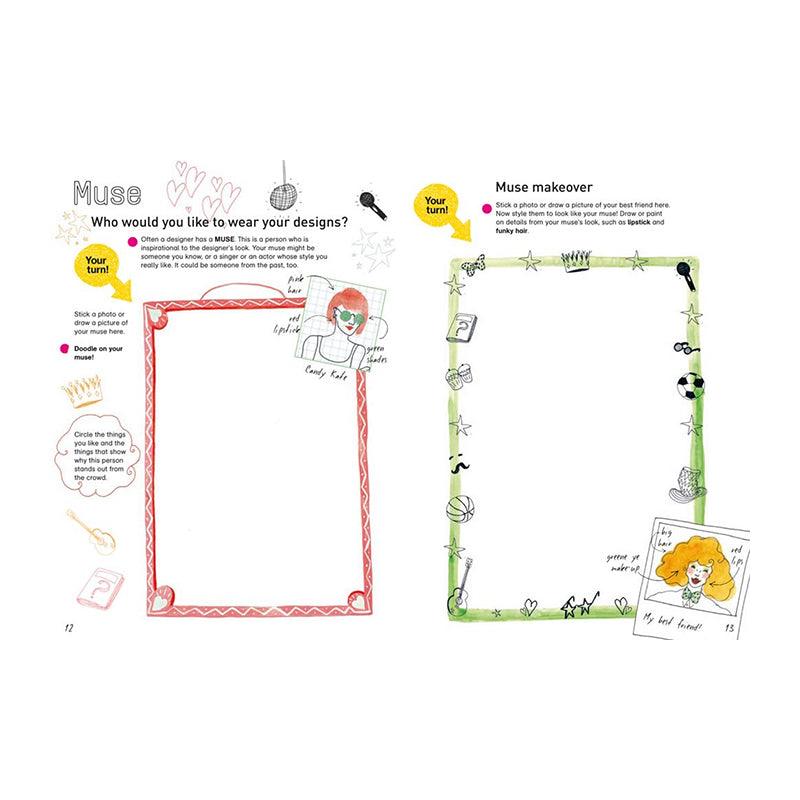 My Fashion Lookbook: Design Your Own Collection by Jacky Bahbout and Cynthia Merhej