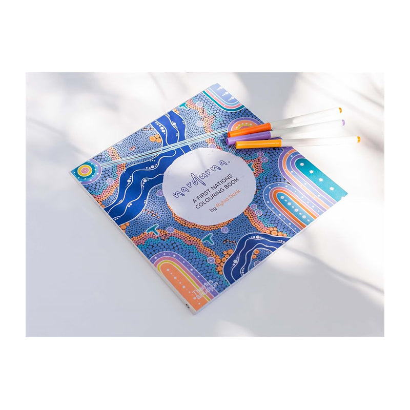 Nardurna: A First Nations Colouring Book by Ryhia Dank
