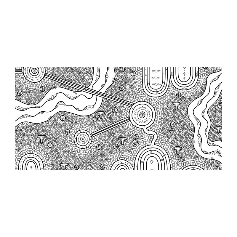 Nardurna: A First Nations Colouring Book by Ryhia Dank