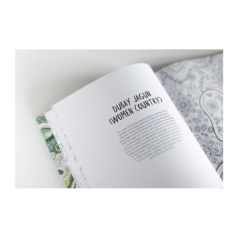 Jagun: A First Nations Colouring Book by Holly Sanders