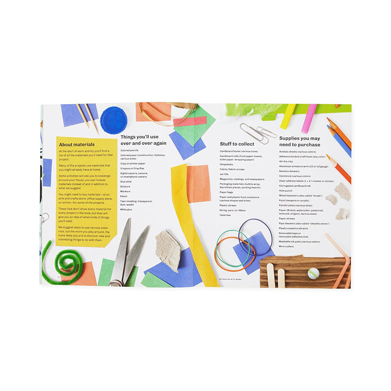 Art Making with MoMA: 20 Activities for Kids Inspired by Artists by Elizabeth Margulies and Cari Frisch