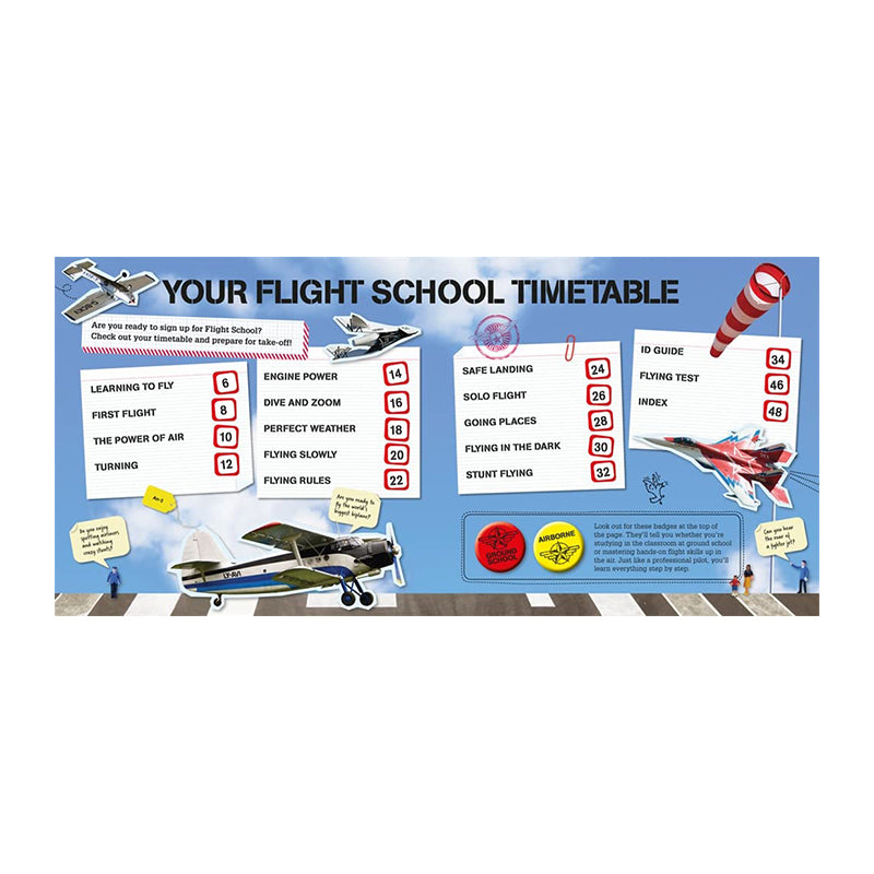 Flight School: How to fly a plane step by step by Nick Barnard