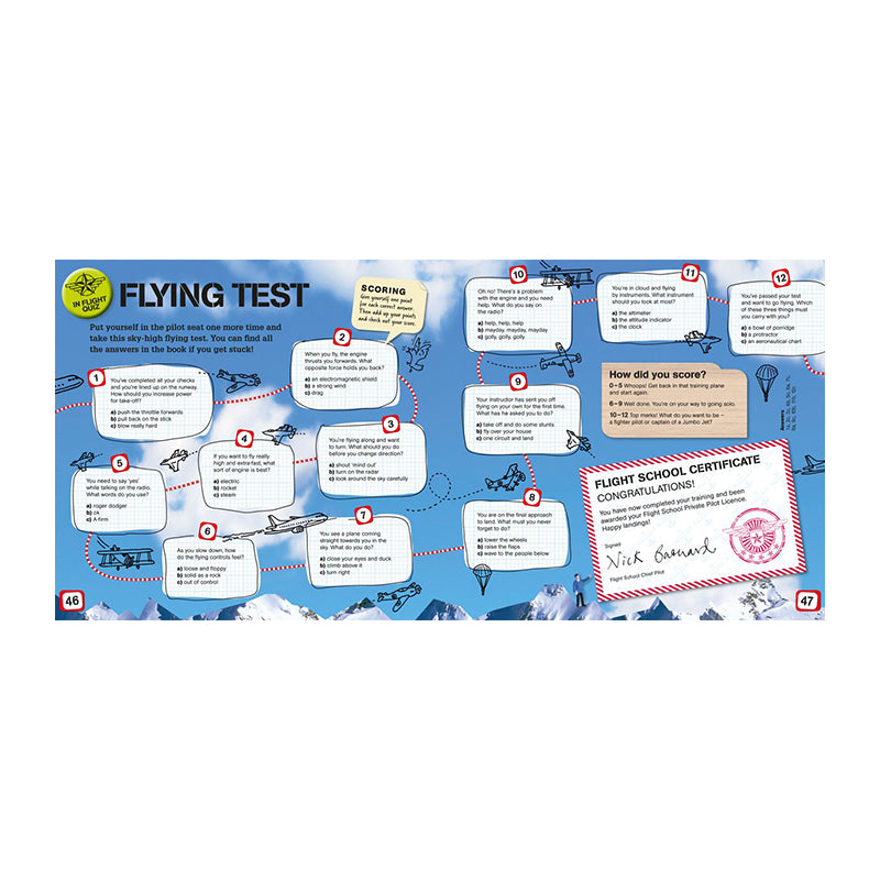 Flight School: How to fly a plane step by step by Nick Barnard