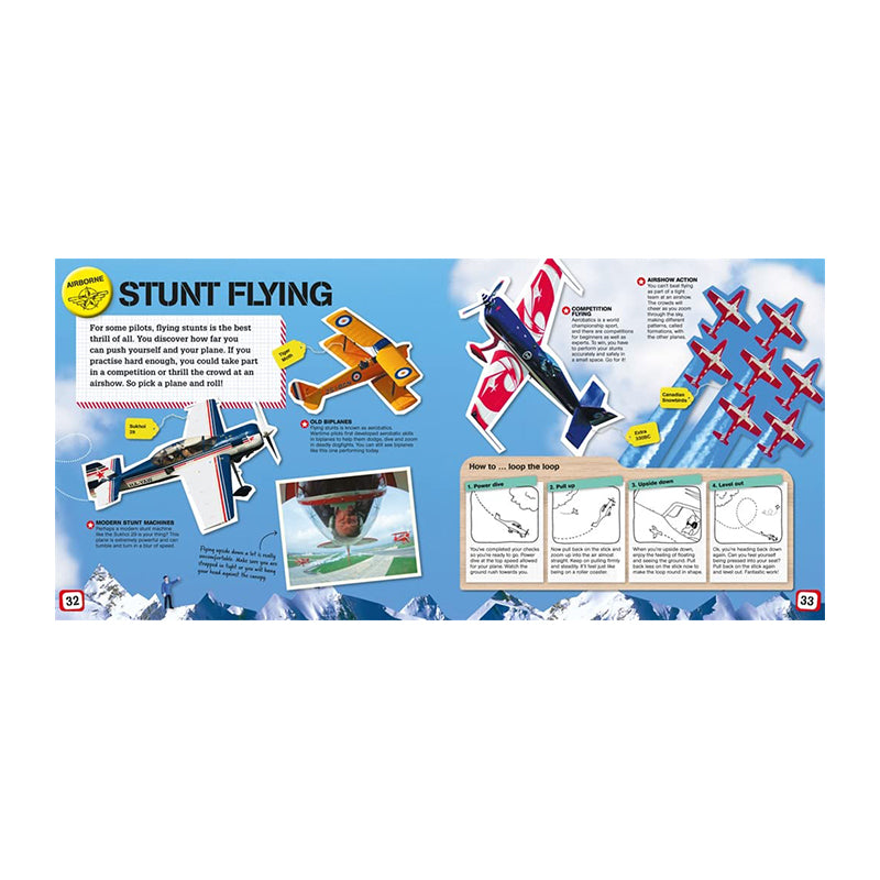 Flight School: How to fly a plane step by step by Nick Barnard