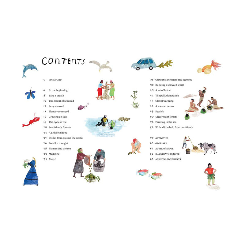 With a Little Kelp from Our Friends: The Secret Life of Seaweed: History, Culture and Environment by Mathew Bate