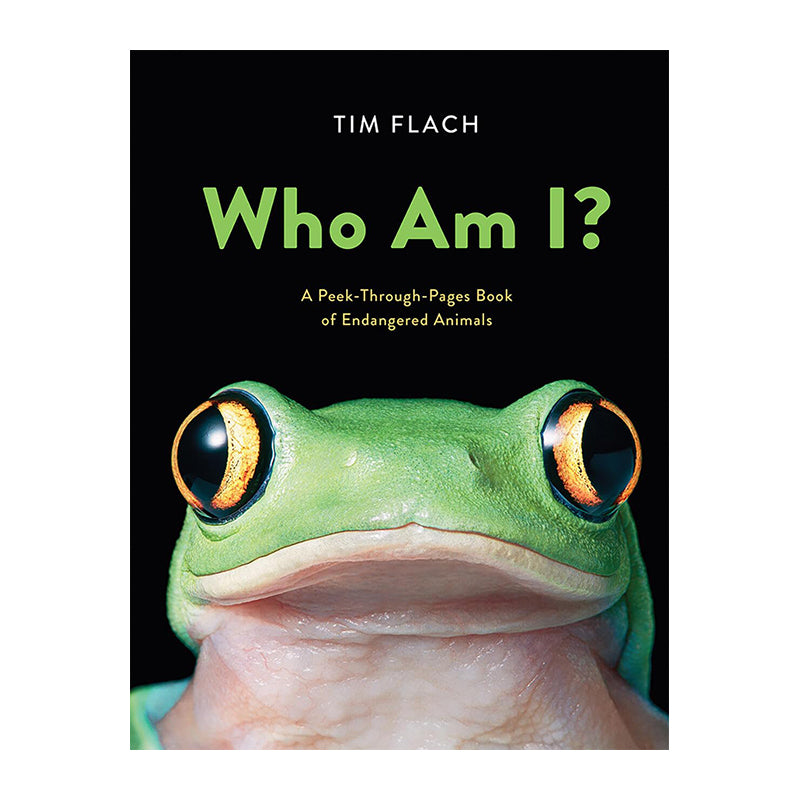Who Am I?: A Peek-Through-Pages Book of Endangered Animals by Tim Flach