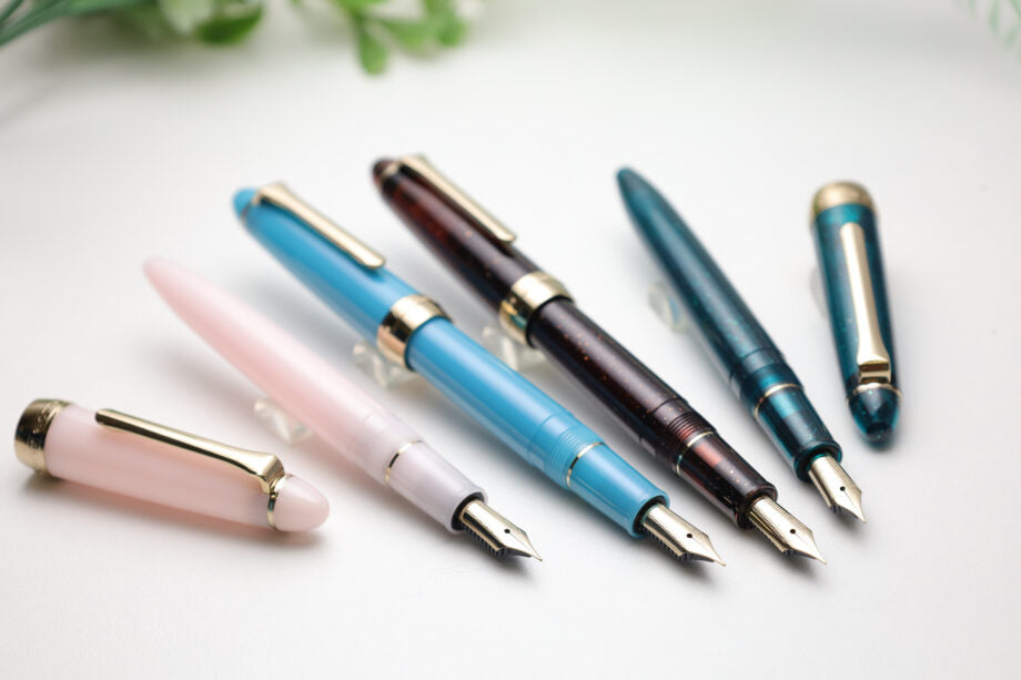 SAILOR Shikiori Kusa Asobi Fountain Pen Fine Sasabune