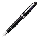 PLATINUM #3776 Century Rhodium Fountain Pen Black Diamond Extra Fine