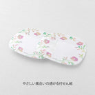 MIDORI Sticky Notes Transparency Flower Pink