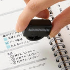 SHACHIHATA Nototo Roller Stamp Black Ink- Cat