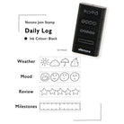 SHACHIHATA Nototo Join Stamp Daily Log