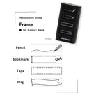 SHACHIHATA Nototo Join Stamp Frame