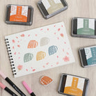 SHACHIHATA Iromoyo Ink Pad III Deep Dark Green