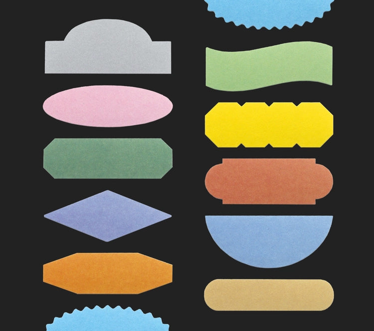 FLAGG Roll Paper Label Title Box