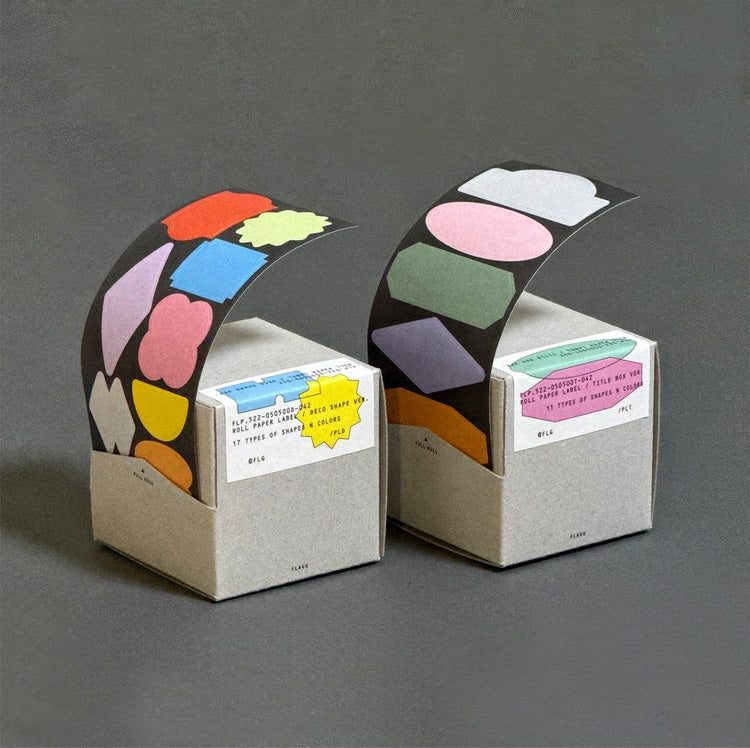 FLAGG Roll Paper Label Title Box