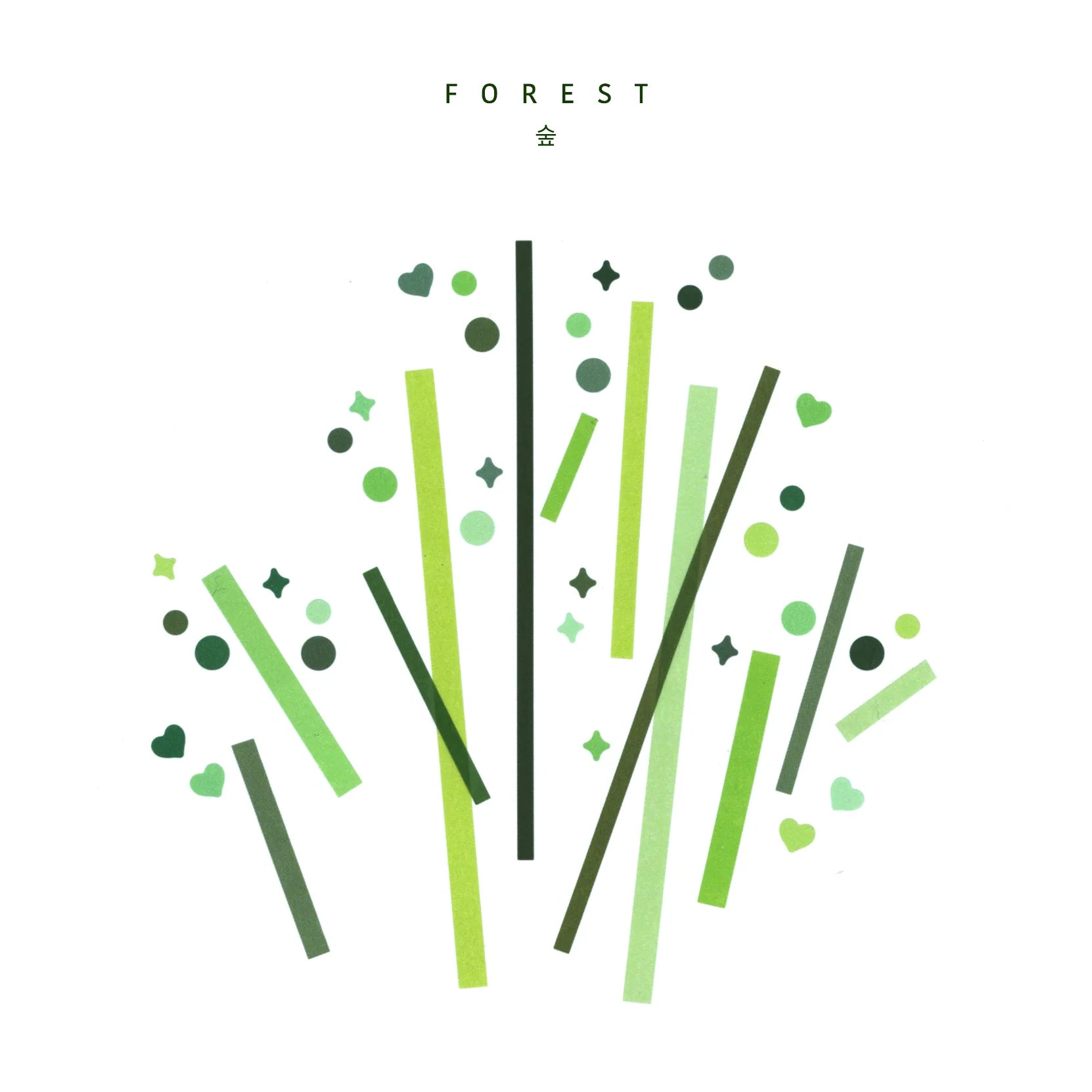 FLAGG A Color of One's Own Roll Collection Forest Line