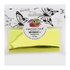 ART GLITTER Fantasy Film 4inx10ft Yellow