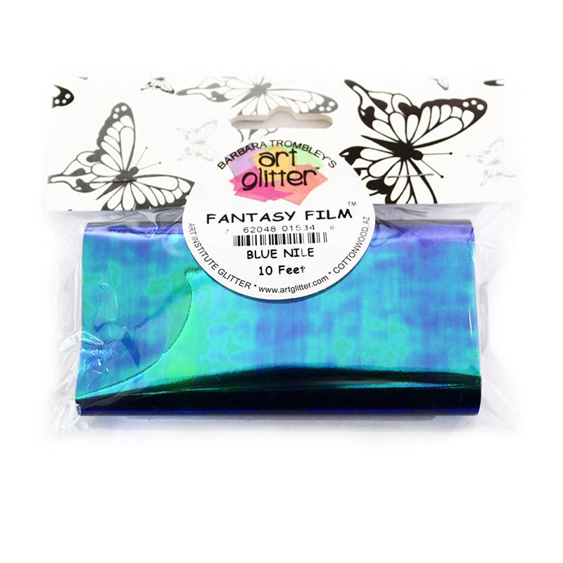 ART GLITTER Fantasy Film 4inx10ft Blue